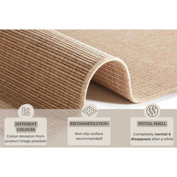 Beež vaip , 80 x 250 cm Nature - BT Carpet-image-4