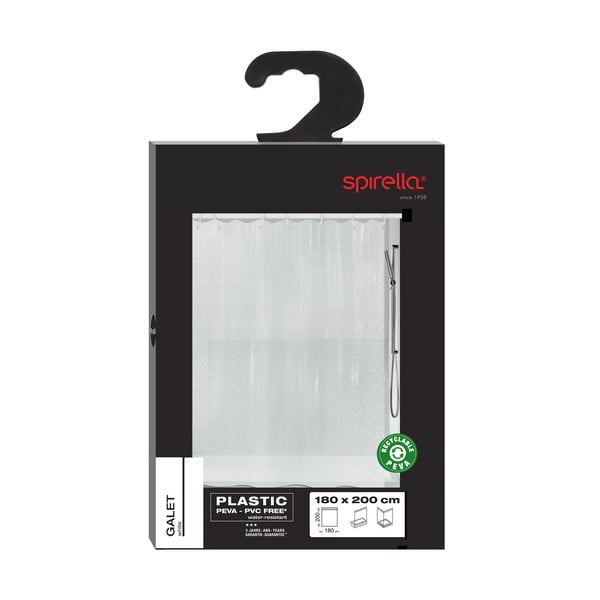 Dušikardin 180x200 cm Galets - Spirella-image-4