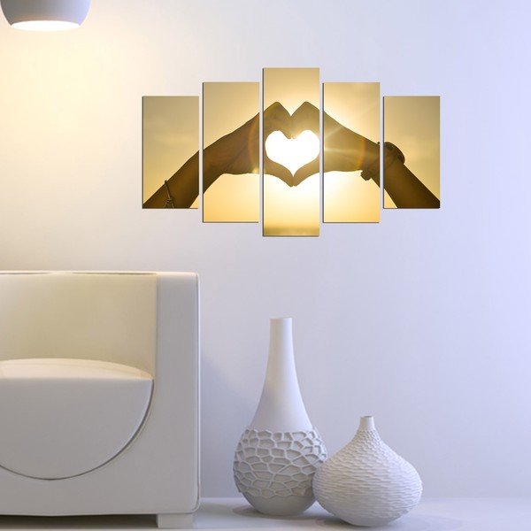 Mitmeosaline maal Nathan Maro, 110 x 60 cm - Wallity-image-1