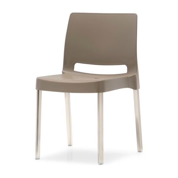 Béžová židle Pedrali Joi