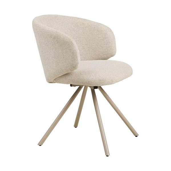 Beež polsterdatud söögitool Fulham - House Nordic-image-3