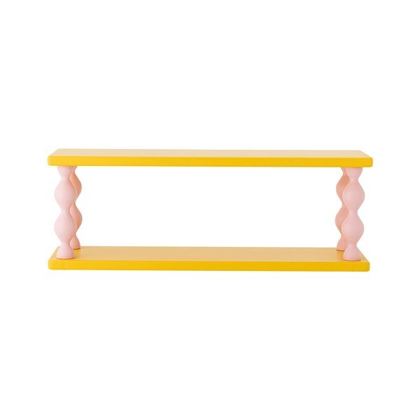 Kollane astmeline laste riiul 60 cm Bibiola - Bloomingville Mini