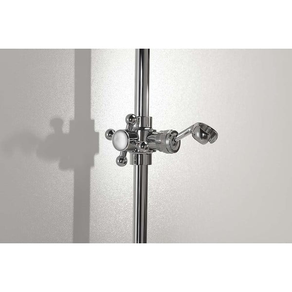 Läikiv hõbedane messingist dušilift 67 cm Antea - Sapho-image-2