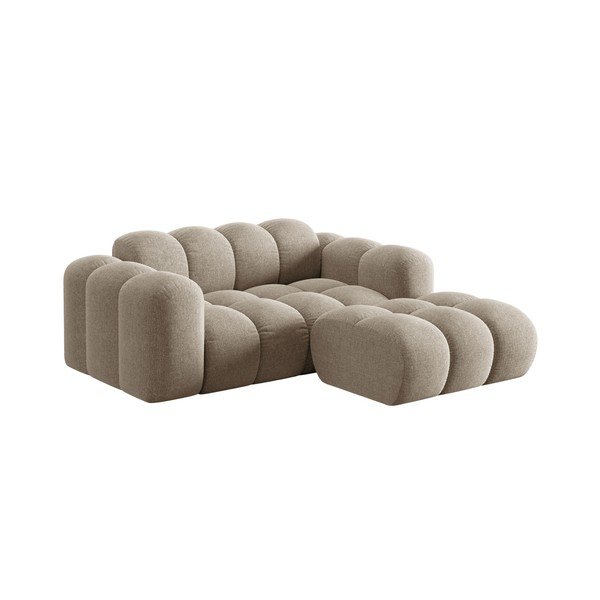 Helepruun šenillist nurgadiivan (parem nurk) Treno - Cosmopolitan Design-image-1