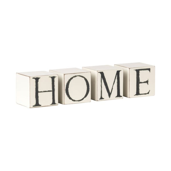 Dekorativní kostky s nápisem Home Premier Housewares