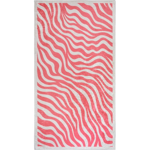 Roosa pestav vaip 80x200 cm Red Zebra - Vitaus