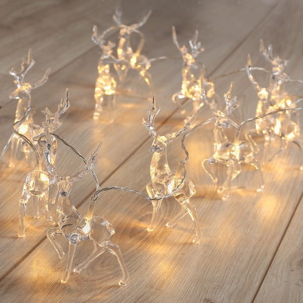 Deer Deer LED valguskett, 10 laternat, pikkus 1,65 m - DecoKing-image-4