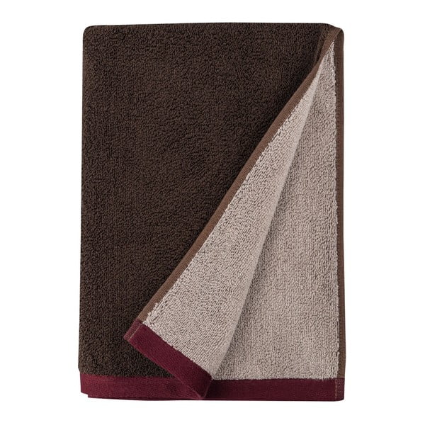 Pruun orgaanilisest puuvillast froteerätik 70x133 cm Soft - Mette Ditmer Denmark