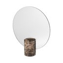 Pruunist marmorist alusega peegel Marmor - Blomus
