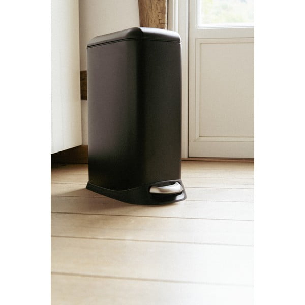 Matt must terasest prügikast 20 l Design - Wenko-image-2