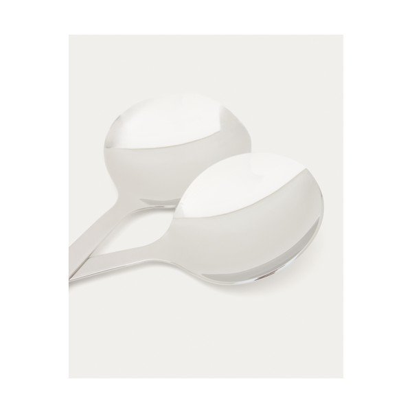 Roostevabast terasest salatiriistad 2 tk Nirela - Kave Home-image-4