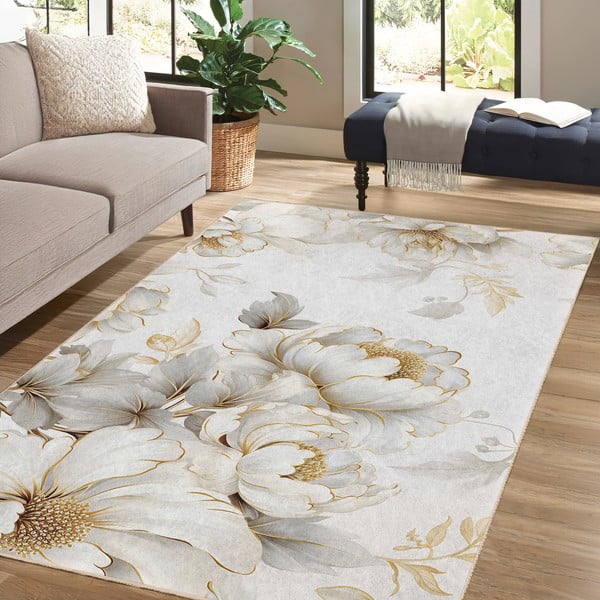 Kreem pestav koridorivaip 80x200 cm Soft and Gentle - Mila Home-image-4