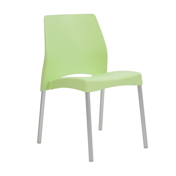Židle Breeze Green, vhodná do interiéru i exteriéru