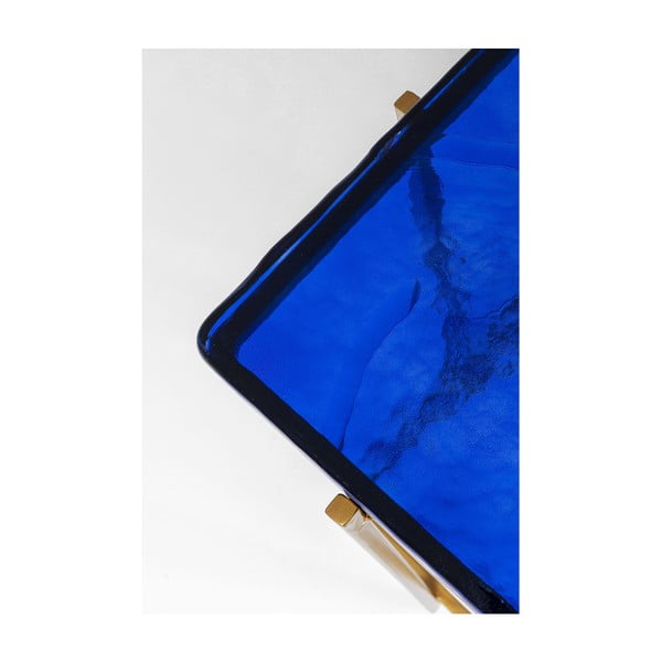 Odkládací stolek ve zlaté barvě Kare Design Lagoon, výška 50 cm-image-4