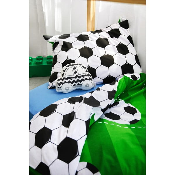 Laste puuvillane voodipesu Soccer, 140 x 200 cm - Bonami Selection-image-1