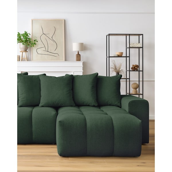 Roheline nurgadiivan (paremas nurgas) Mont-Blanc - Bobochic Paris-image-1