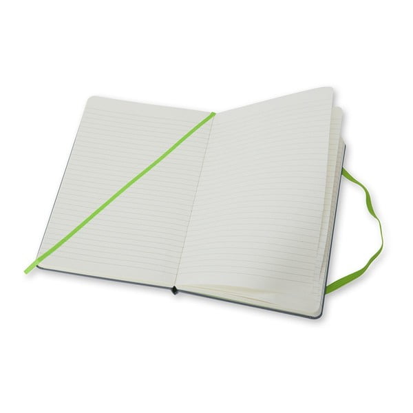 Hall vooderdatud kõvakaaneline märkmik , 240 lehekülge - Moleskine-image-2