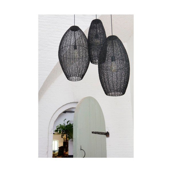 Černé závěsné svítidlo BePureHome Creative, ⌀ 30 cm-image-3