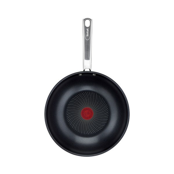 Roostevabast terasest mittenakkuva pinnaga wok-pann  ø 28 cm Intuition B8171944 - Tefal-image-3