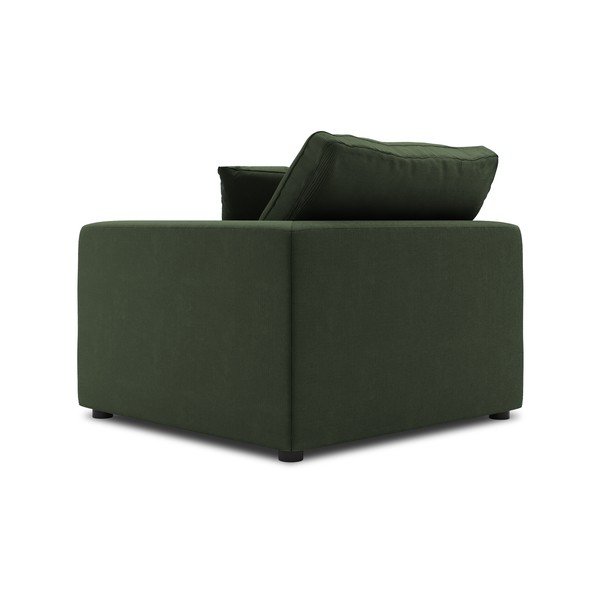 Tmavě zelená rohová část modulární manšestrové pohovky Windsor & Co Sofas Galaxy, pravý roh-image-3