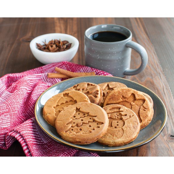 Pannkoogipann 7 jõulupannkoogi jaoks - Nordic Ware-image-1