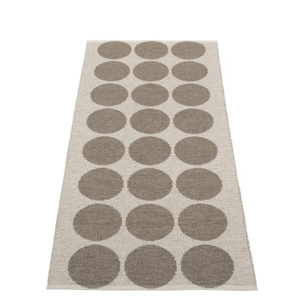 Pruun-beež sise/välisvaip 70x160 cm Hugo Walnut Linen – Pappelina-image-2