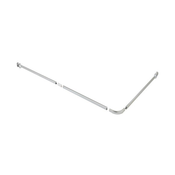 Läikiv hõbedane dušikardina varras Era - Wenko-image-4