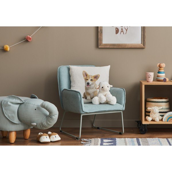 Puuvillasatiinist laste padi 45x45 cm The Cutest Ones - Butter Kings-image-1