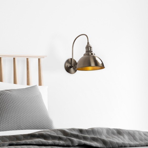 Pronksivärvi seinavalgusti ø 21 cm Varzan - Opviq lights-image-4
