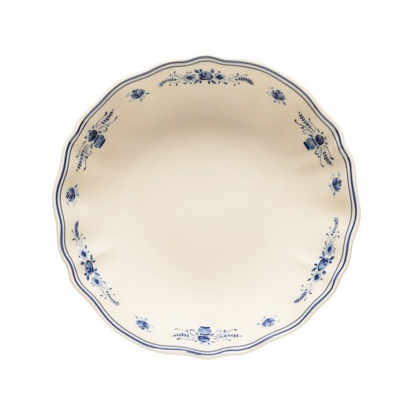 Sinine/beež keraamiline serveerimistaldrik ø 23 cm Vila - Costa Nova