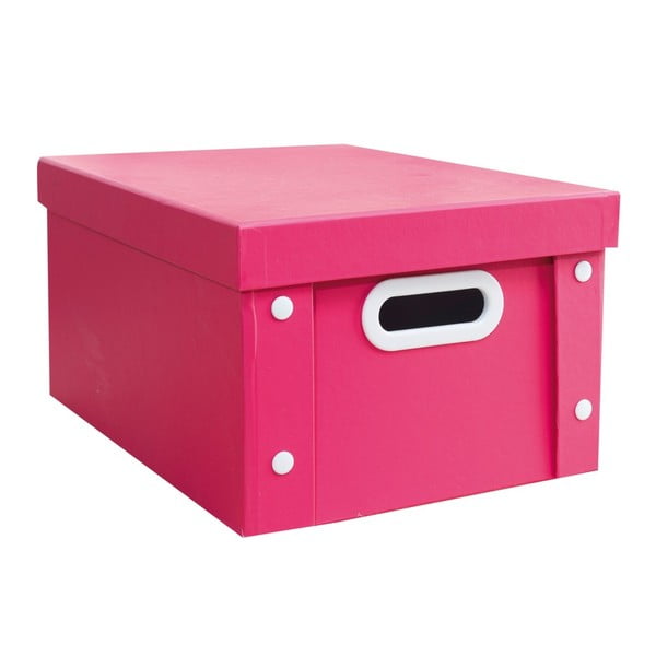 Barevný úložný box Pink
