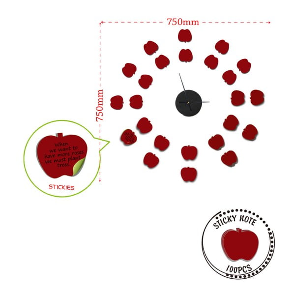 Seinakell Õunad, ⌀ 75 cm - Mauro Ferretti-image-2