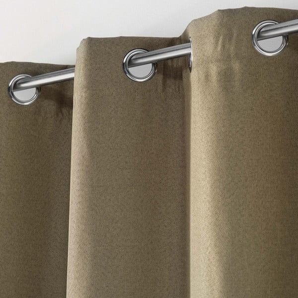 Pruun pimendav kardin 135x240 cm Tissea - douceur d'intérieur-image-1