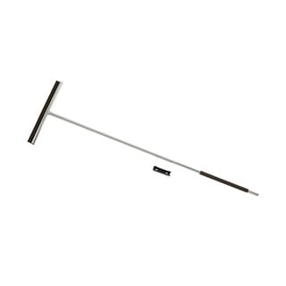 Must/hõbedane põrandapesija 133 cm Rosole – Wenko