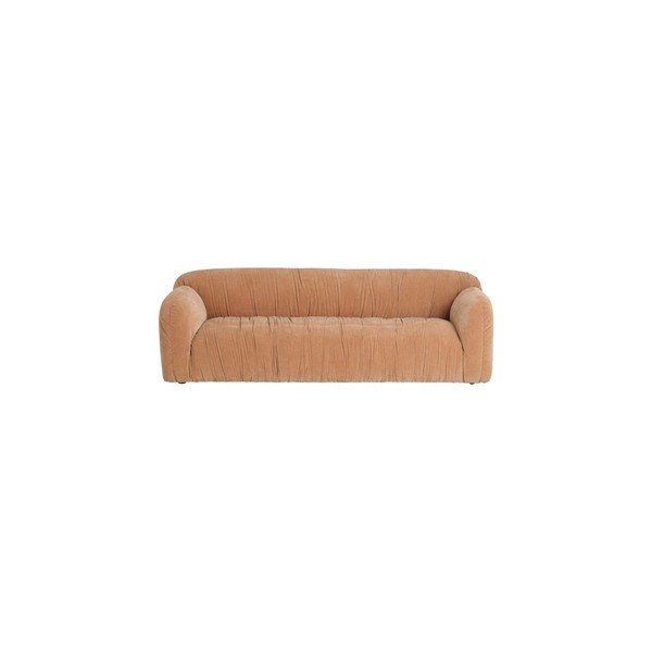 Hallikasbeež šenilldiivan 221 cm Elvisa - Ellos Home-image-2