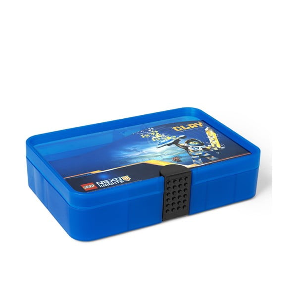 Modrý úložný box s přihrádkami LEGO® NEXO Knights