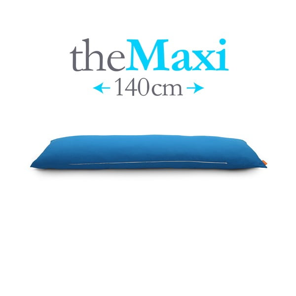 Polštář The Maxi, modrý, vhodný pro osoby do 183 cm