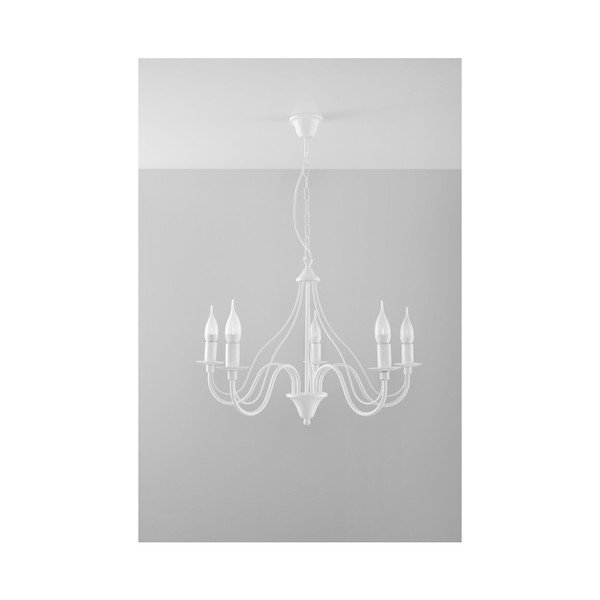 Valge ripplamp 5 Fiorano - Sollux-image-2