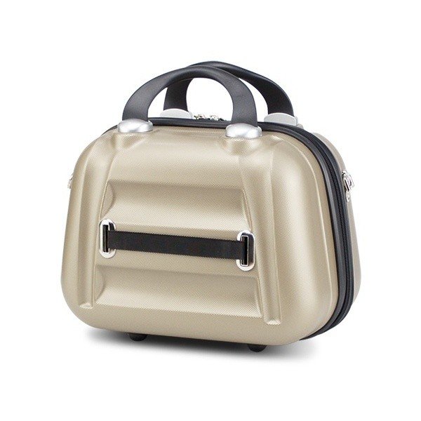 Dámský příruční cestovní kufřík ve zlaté barvě My Valice SMART BAG LASSO Make Up & Hand Suitcase-image-3