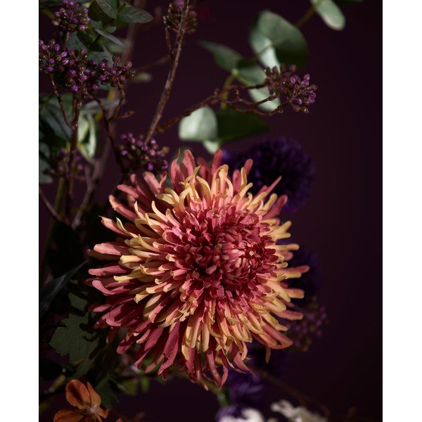 Kunstlill (kõrgus 91 cm) Chrysantheme - Light & Living-image-1
