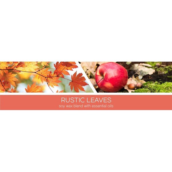 Lõhnastatud sojaküünal, põlemisaeg 35 h Rustic Leaves - Goose Creek-image-1