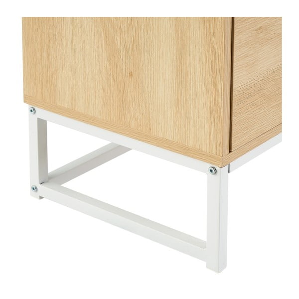 Kõrge kaskedekoriga naturaalset värvi 60x97,5 cm suurune kapp 60x97,5 cm - Casa Selección-image-3