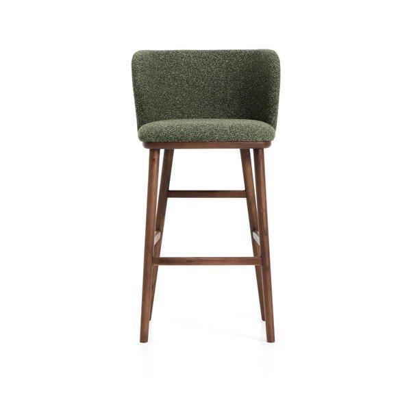 Tumeroheline polsterdatud baaritool (istme kõrgus 75 cm) Ciselia - Kave Home-image-3