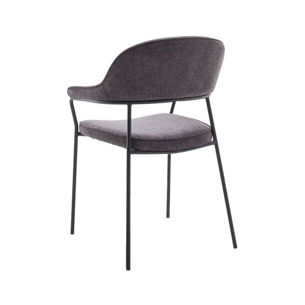 Tumehall söögitool käetugedega Kindersley - Unique Furniture-image-3