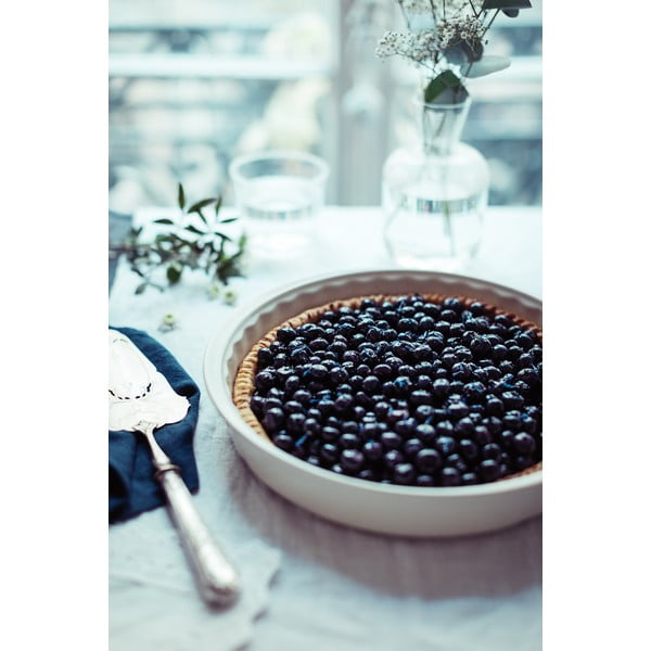 Kulatá forma na koláč v barvě slonové kosti Emile Henry Patisserie, 1,5 l-image-3