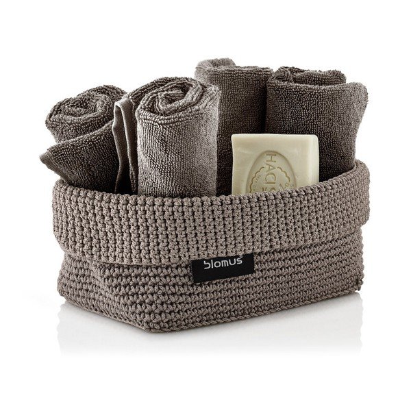 Pruun hoiukorv Rope, 11,5 x 20 cm - Blomus-image-1