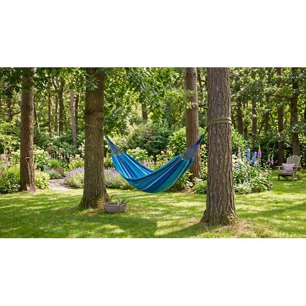 Sinine ja valge võrkkiik Textil - Cattara-image-1