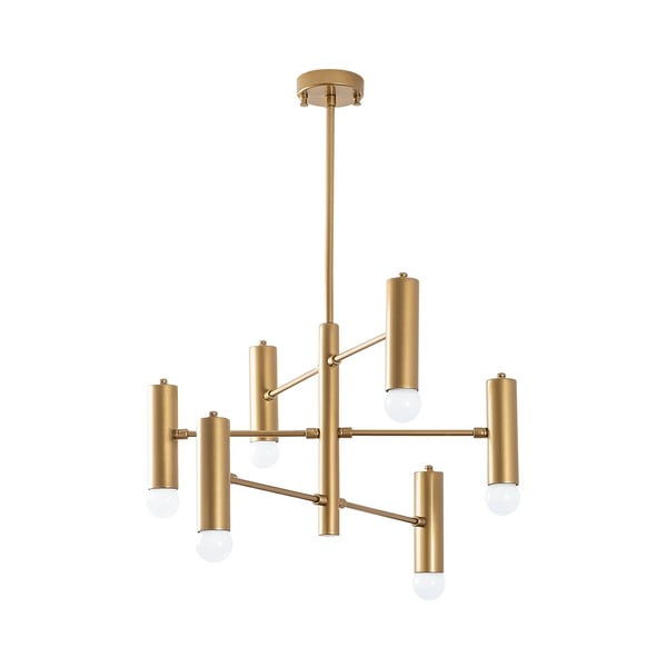 Kuldne rippvalgusti metallist varjuga Gharib - Opviq lights-image-2