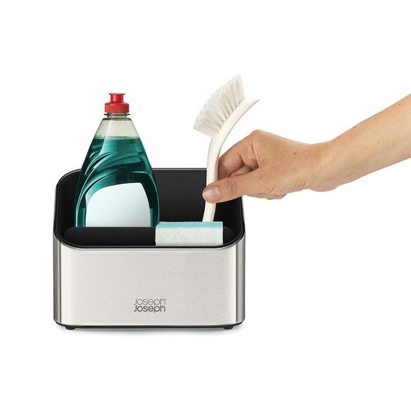 Läikiv hõbedane metallist pesuvahendialus Surface - Joseph Joseph-image-4