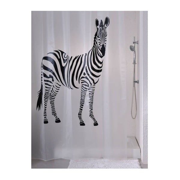 Sprchový závěs Zebra, 180x180 cm